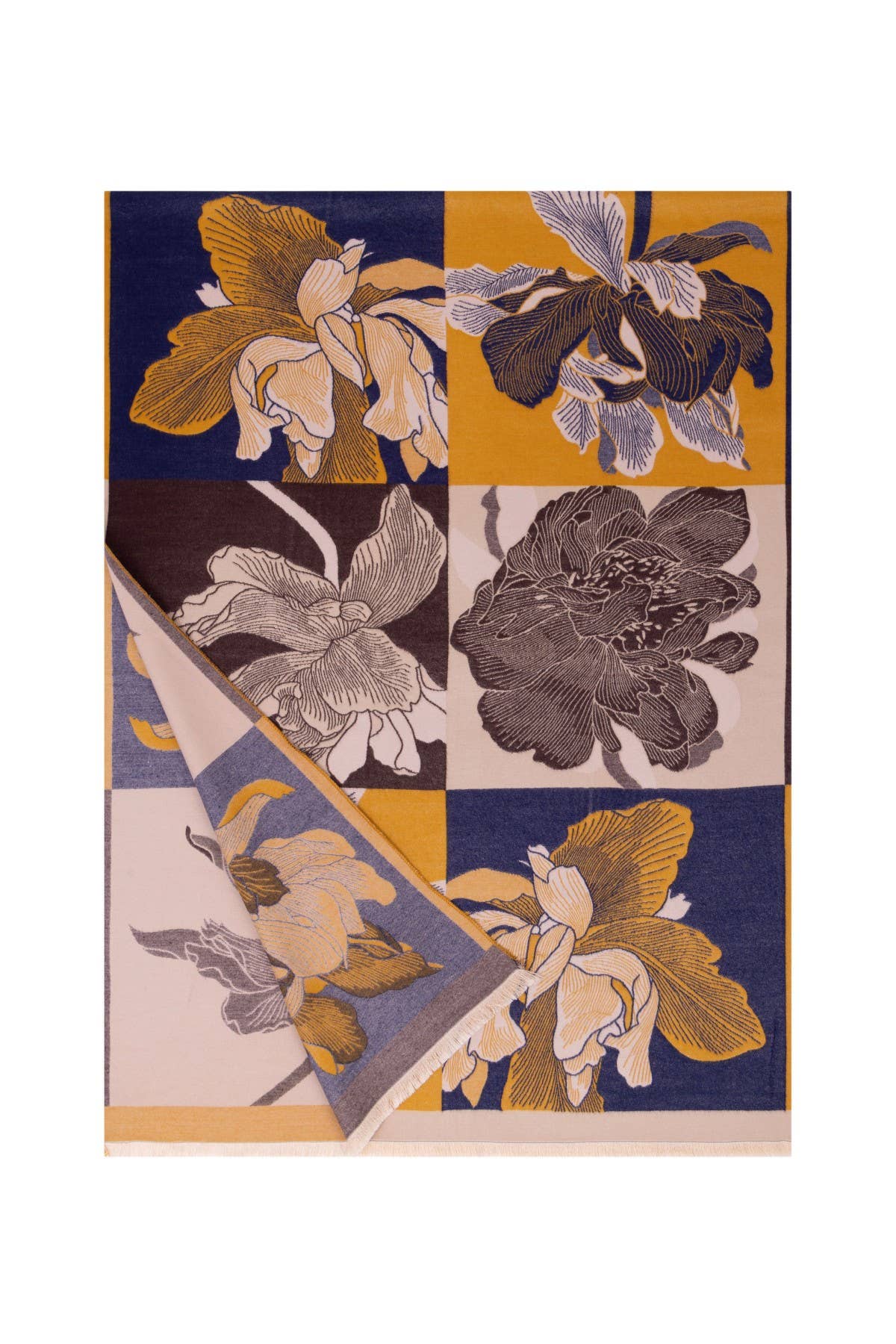 Flower Patch Reversible Scarf