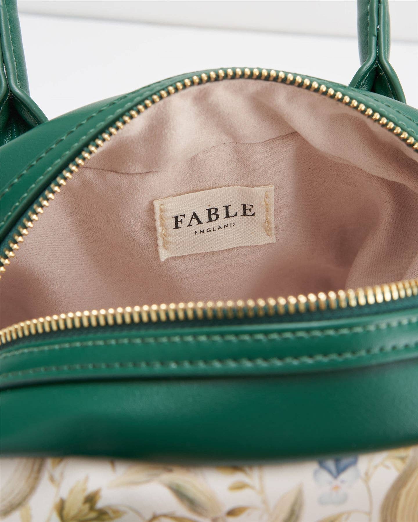 Eloise Mini Bowling Bag Iris Green