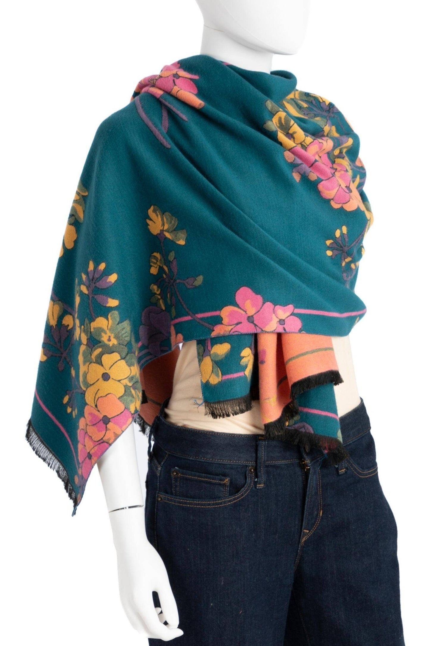 Reverse Garden Scarf
