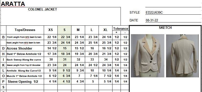 Colonel French Terry Knitted Jacket - Blazer