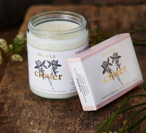 Clover Candle WILD FLOWER COLLECTION