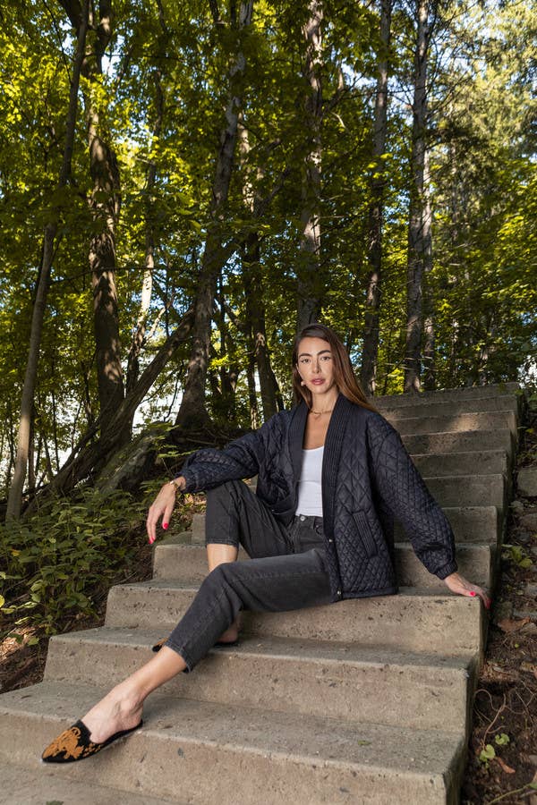 Diamond Quilted Jacket