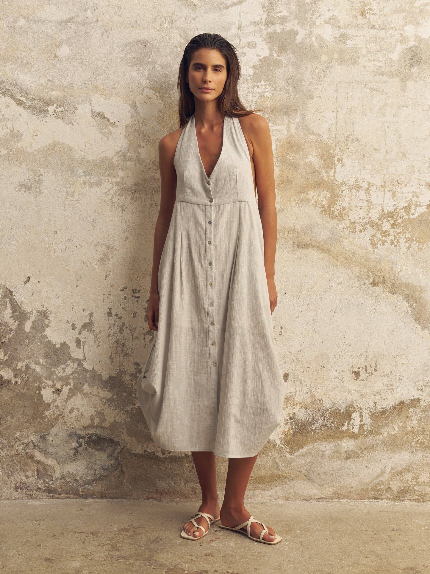 Sahara Sun Maxi Dress - Baby Blue