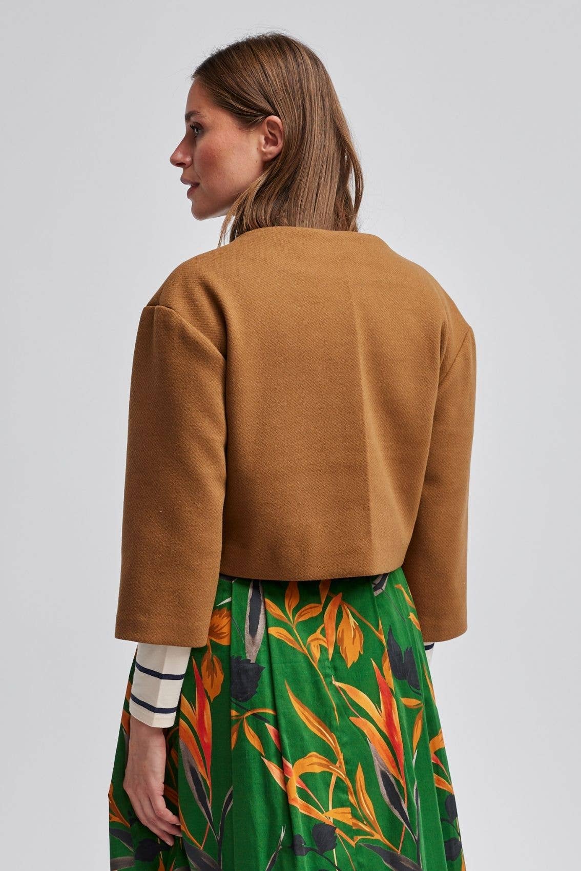 Cape Jacket Caramel