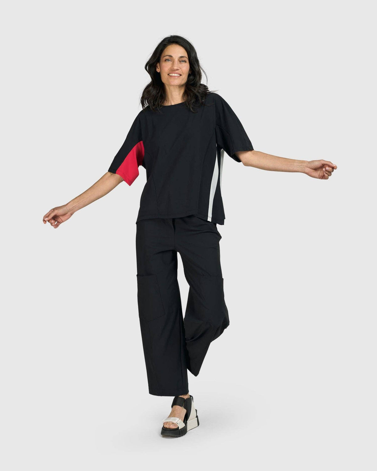 Tekbika Claudette Pants, Black