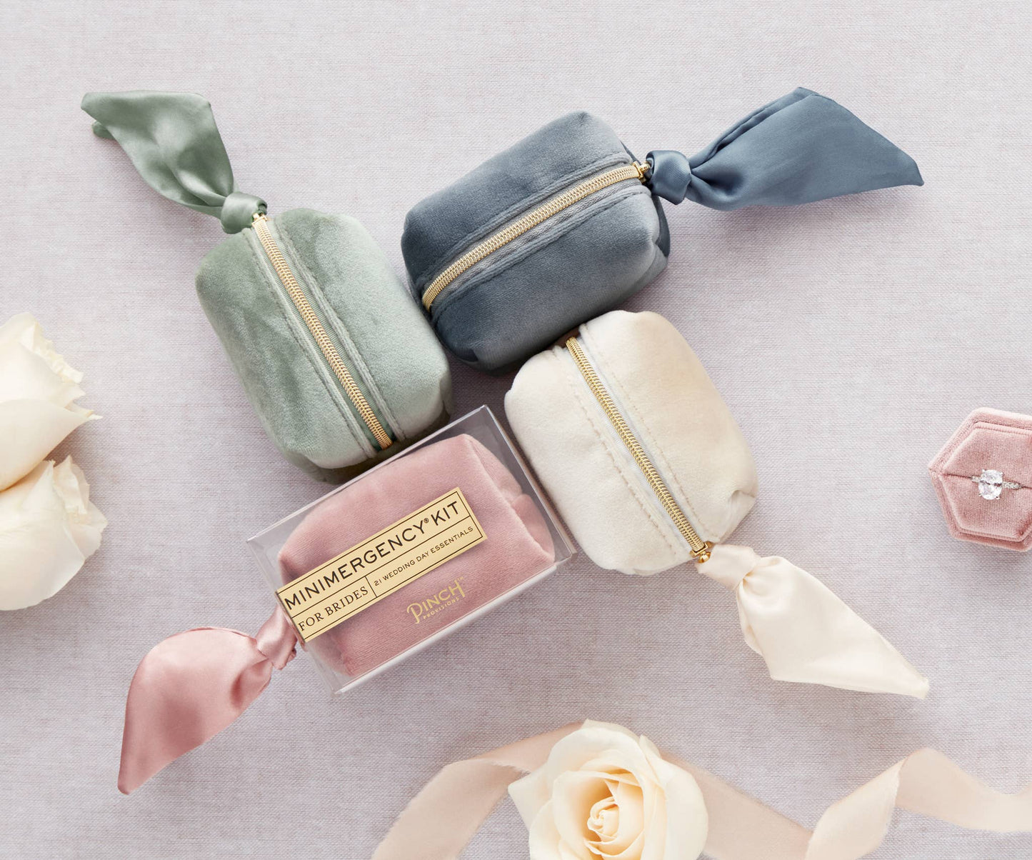 Velvet Minimergency Kit for Bridesmaids | Wedding Gifts