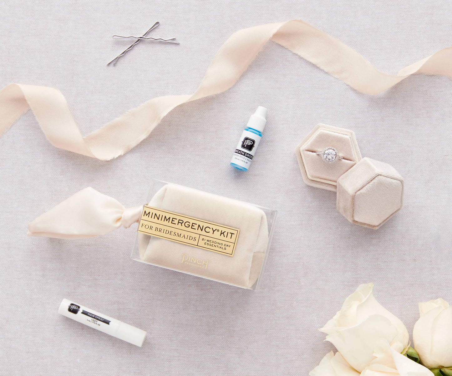 Velvet Minimergency Kit for Bridesmaids | Wedding Gifts