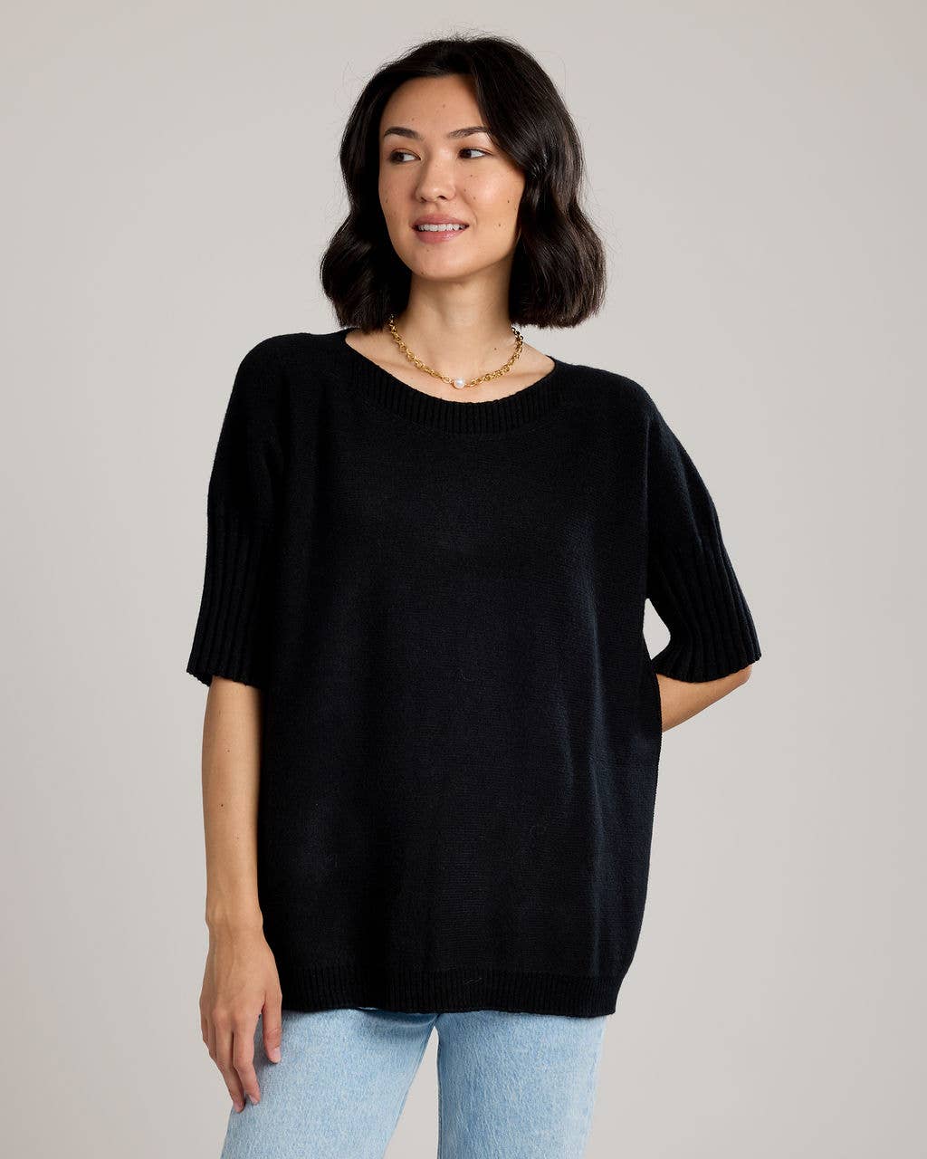 Caterina Short Sleeve Sweater