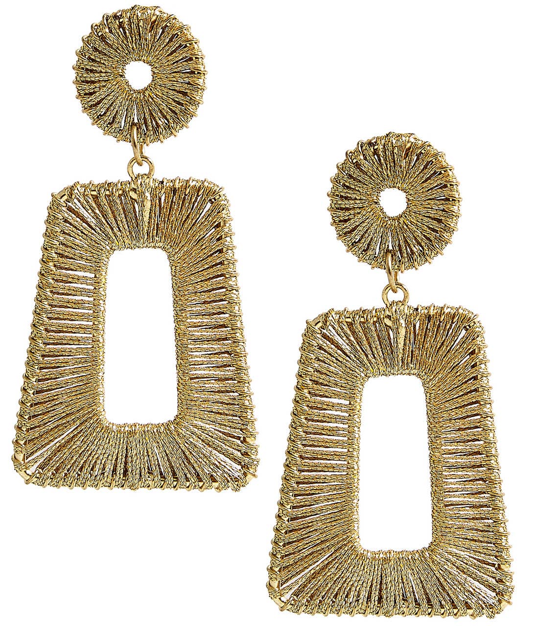 Jordan Raffia Earring