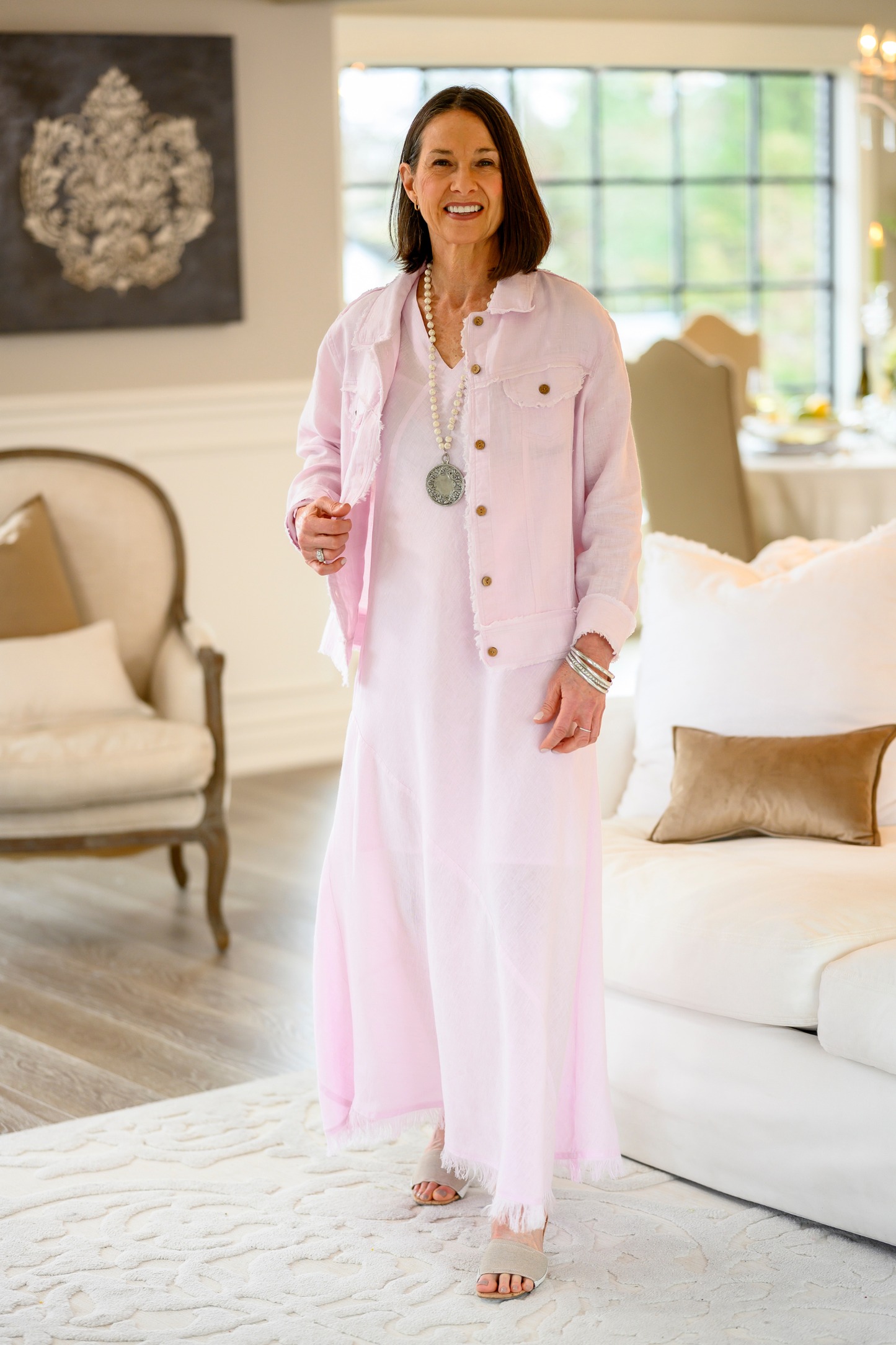 Jessie Linen Jacket - New Color