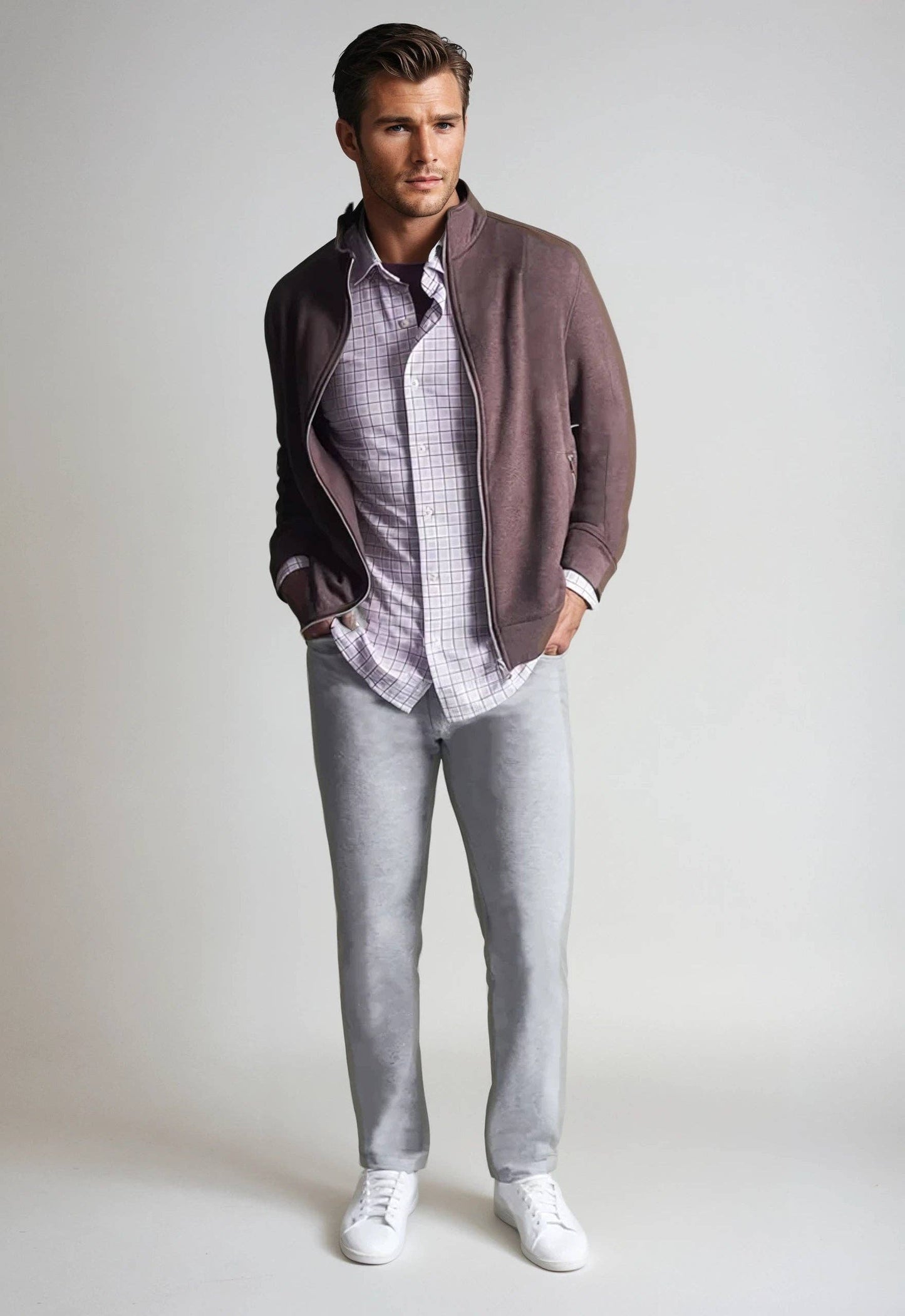 Breckenridge Full-Zip Sweatshirt Espresso