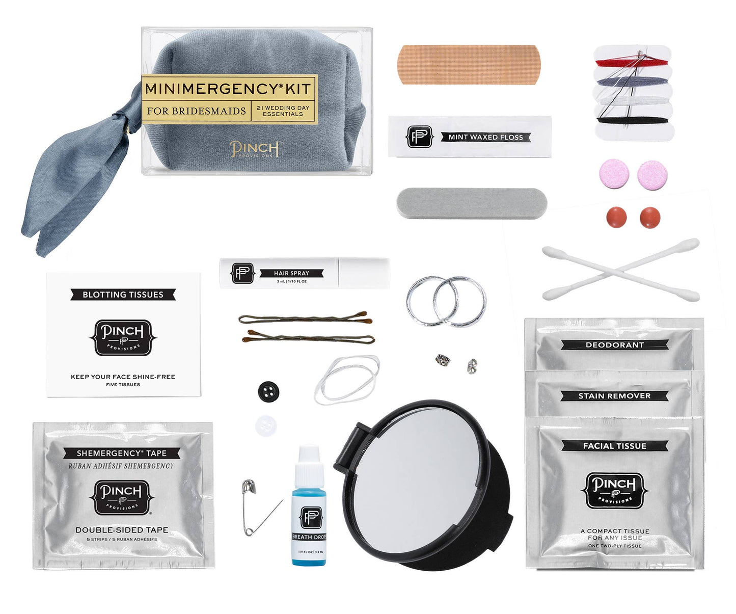 Velvet Minimergency Kit for Bridesmaids | Wedding Gifts