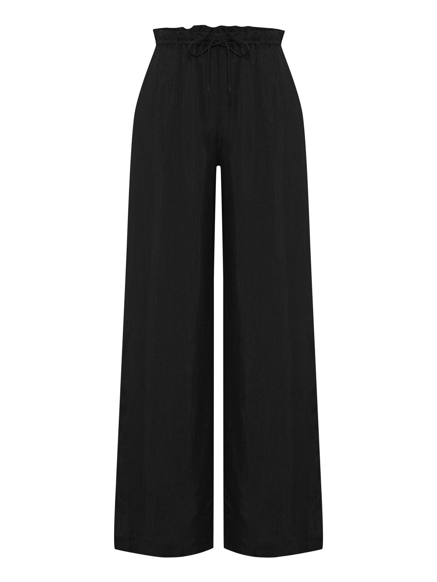 Lucid Flow Tie Pants - Black