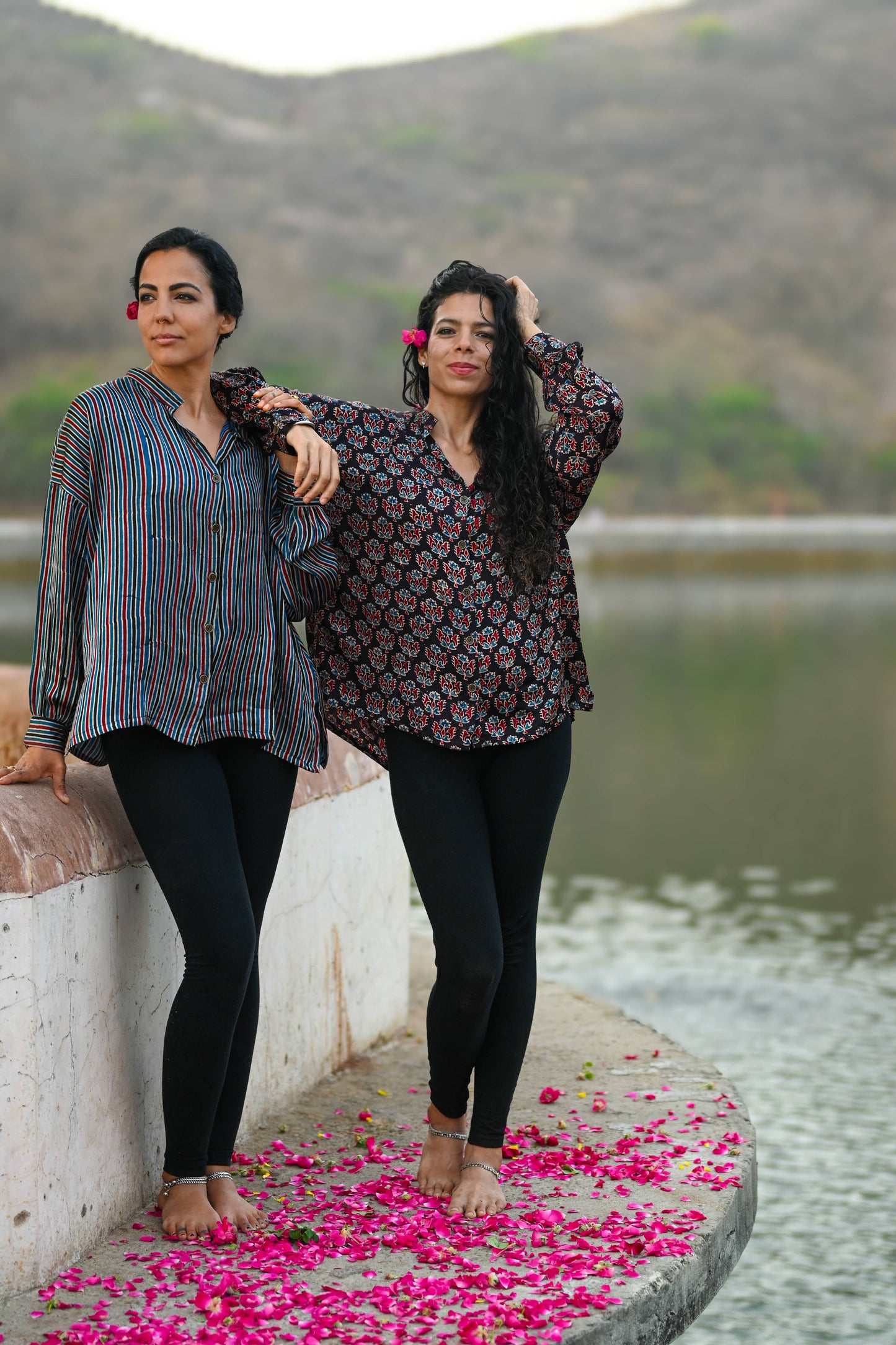 Silk Blouse ~ Black