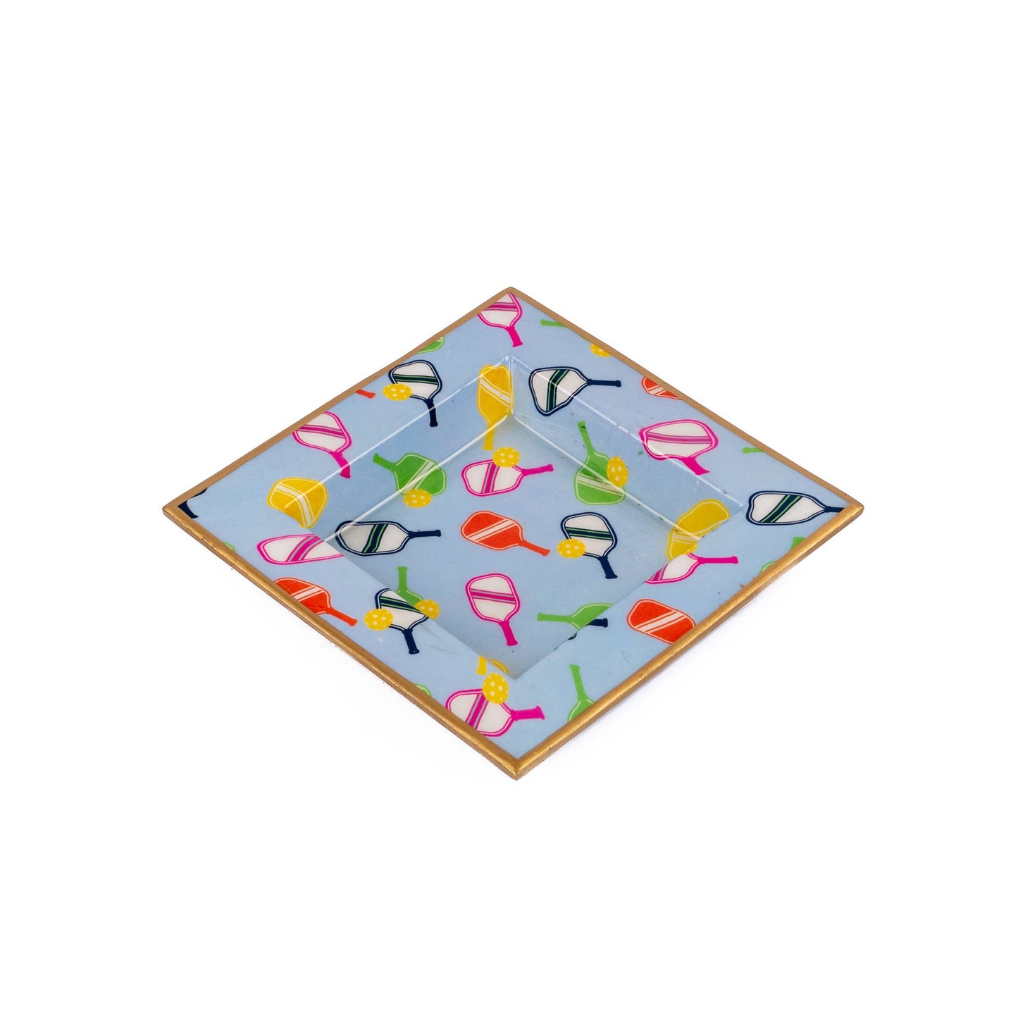 Pickleball Enameled Smidge Tray