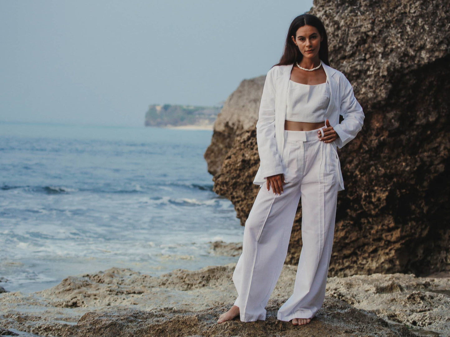 Pera Blazer - White