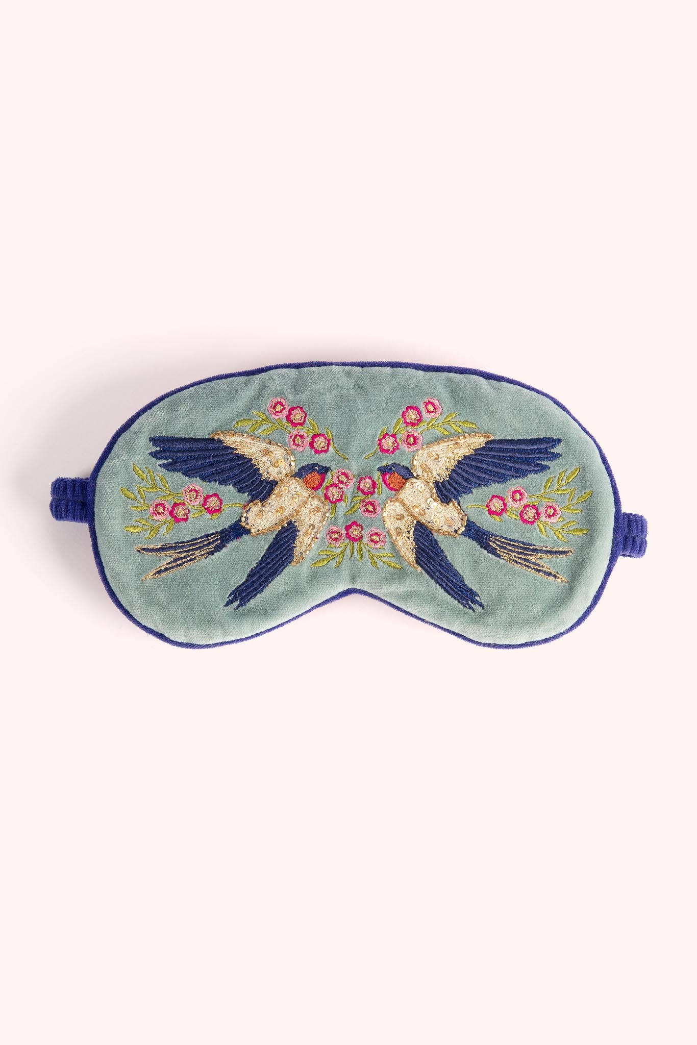 Luxury Lavender Eye Mask - Swooping Swallows