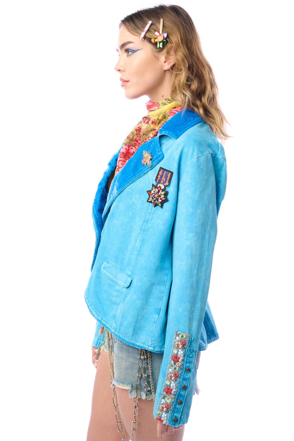 Colonel French Terry Knitted Jacket - Blazer
