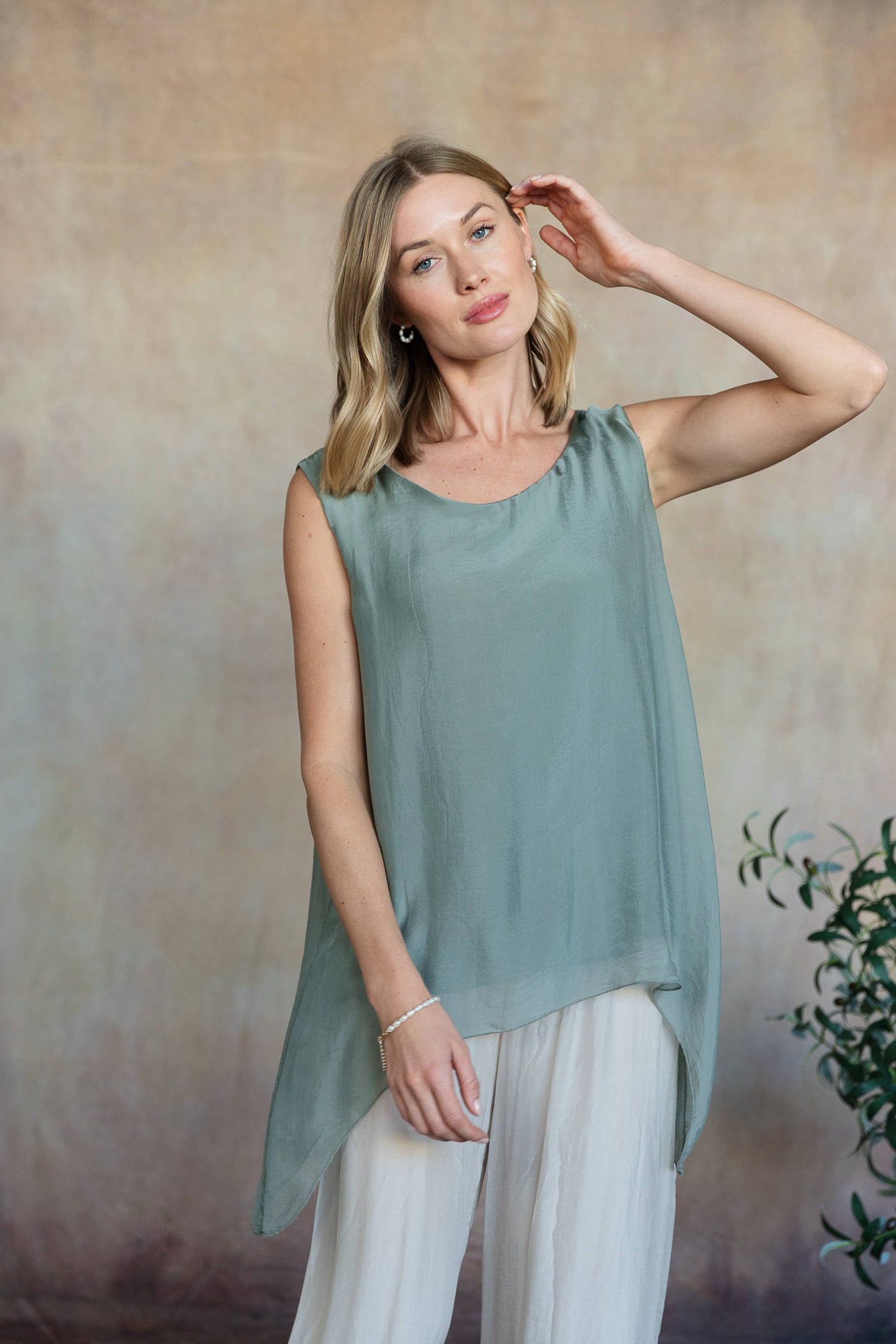 Marianna Italian Silk Top