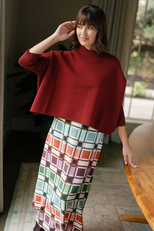 Sophia Oversized One Size Sweater | Briton Court