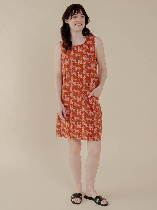 Evanston Dress Leopard Sienna