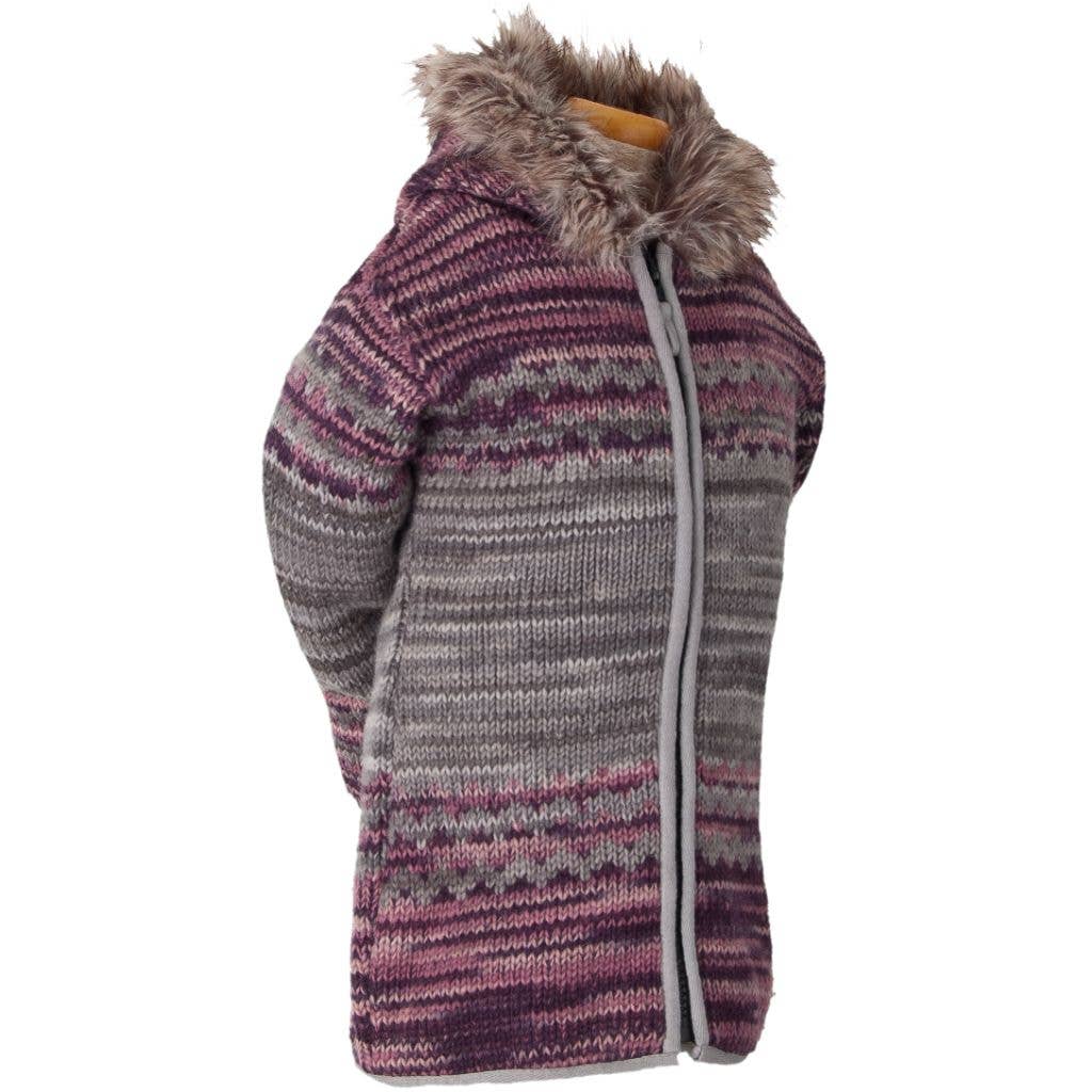 Sophie - girls wool knit sweater