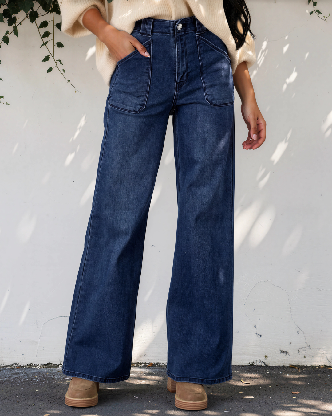 Blakely Daily Fashion Straight Leg Mid-rise Shift Jeans
