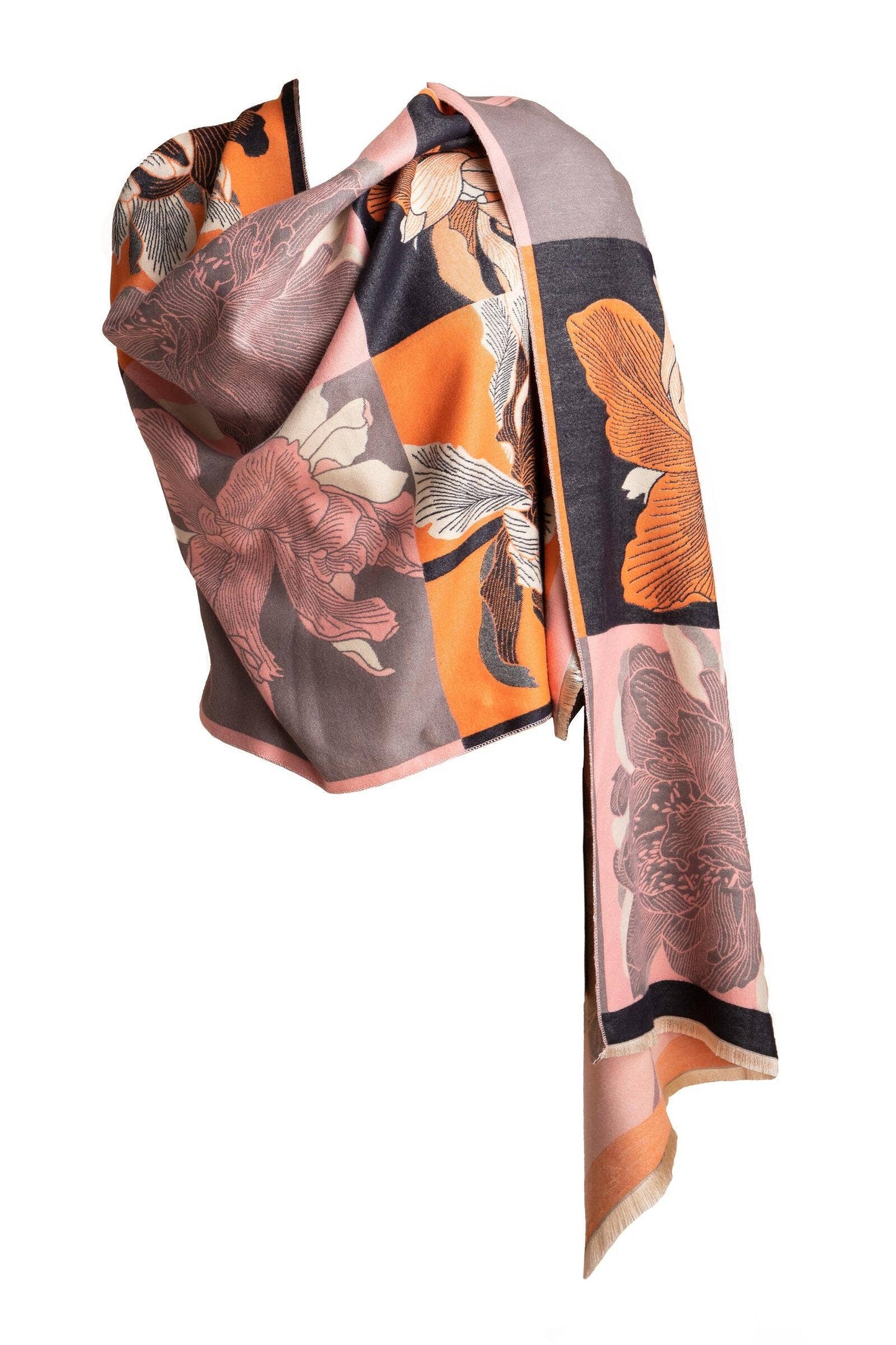 Flower Patch Reversible Scarf
