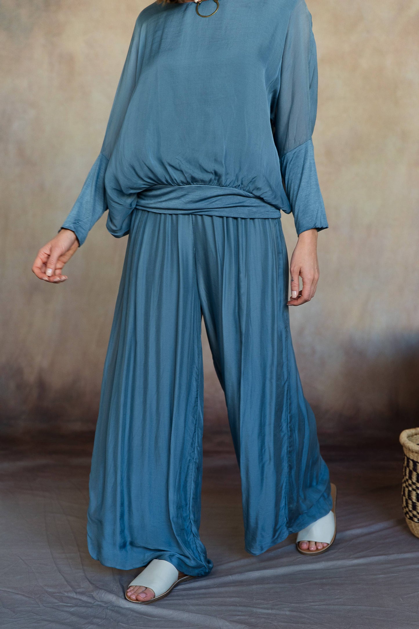 Madelyn Italian Silk Pants