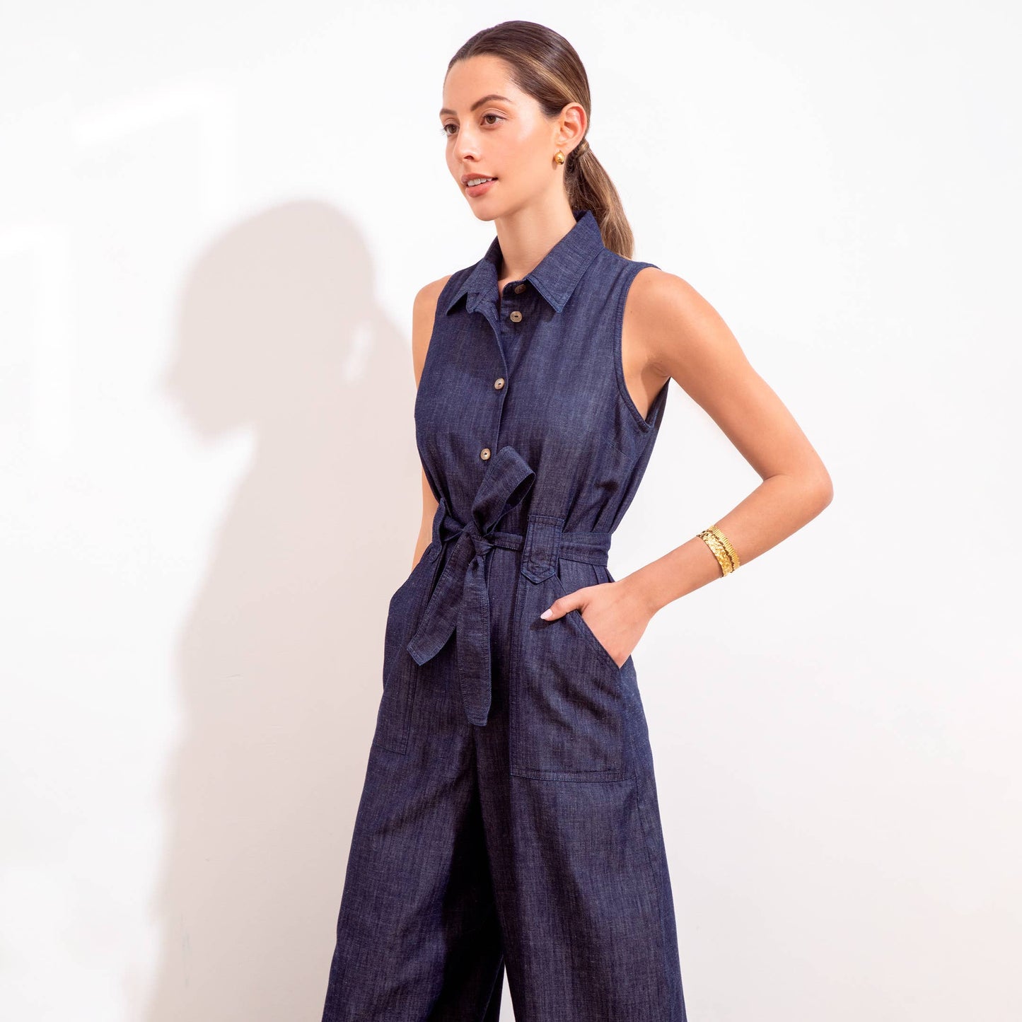 Pame Jumpsuit Eugenia Indigo