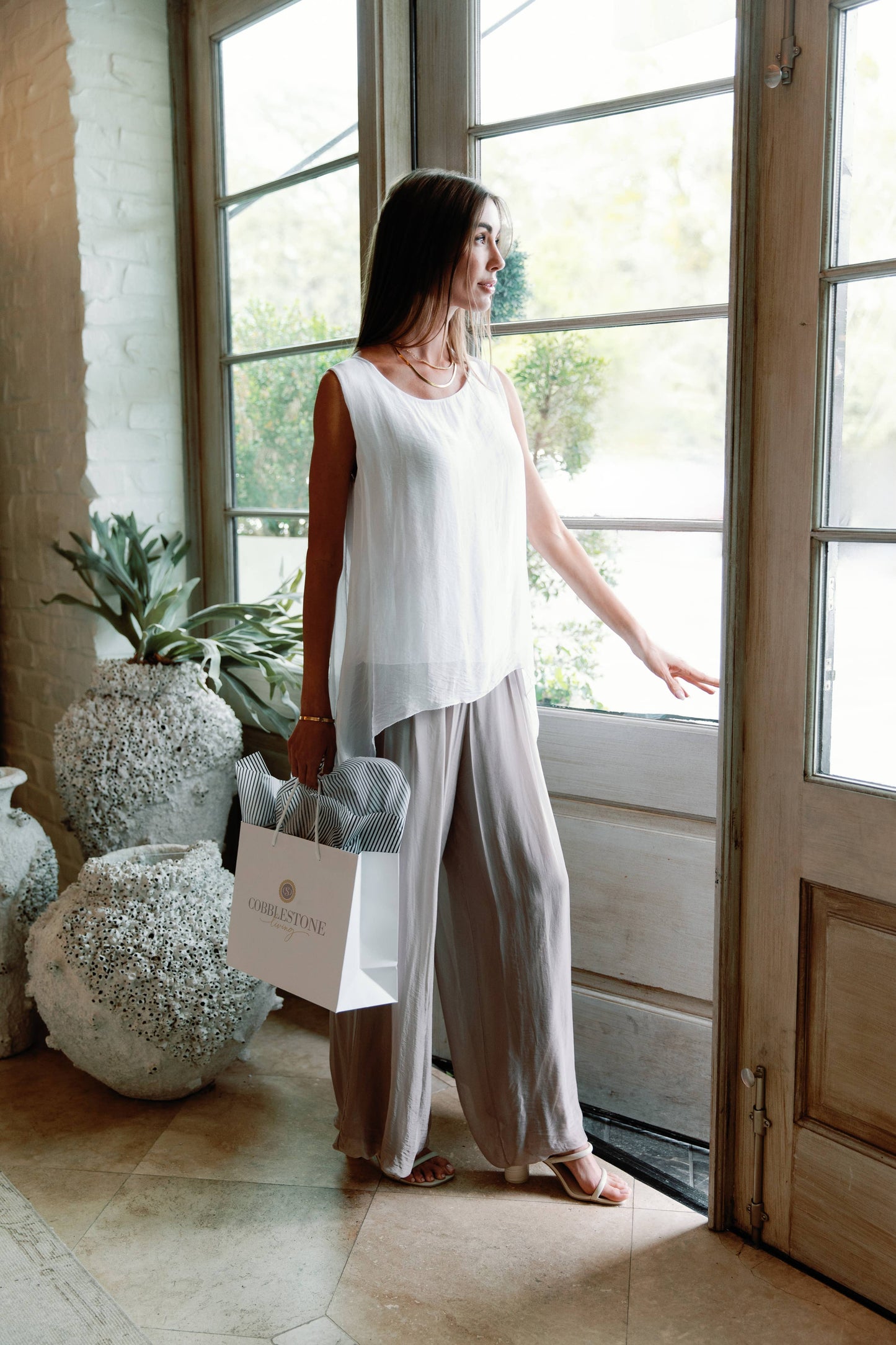 Marianna Italian Silk Top