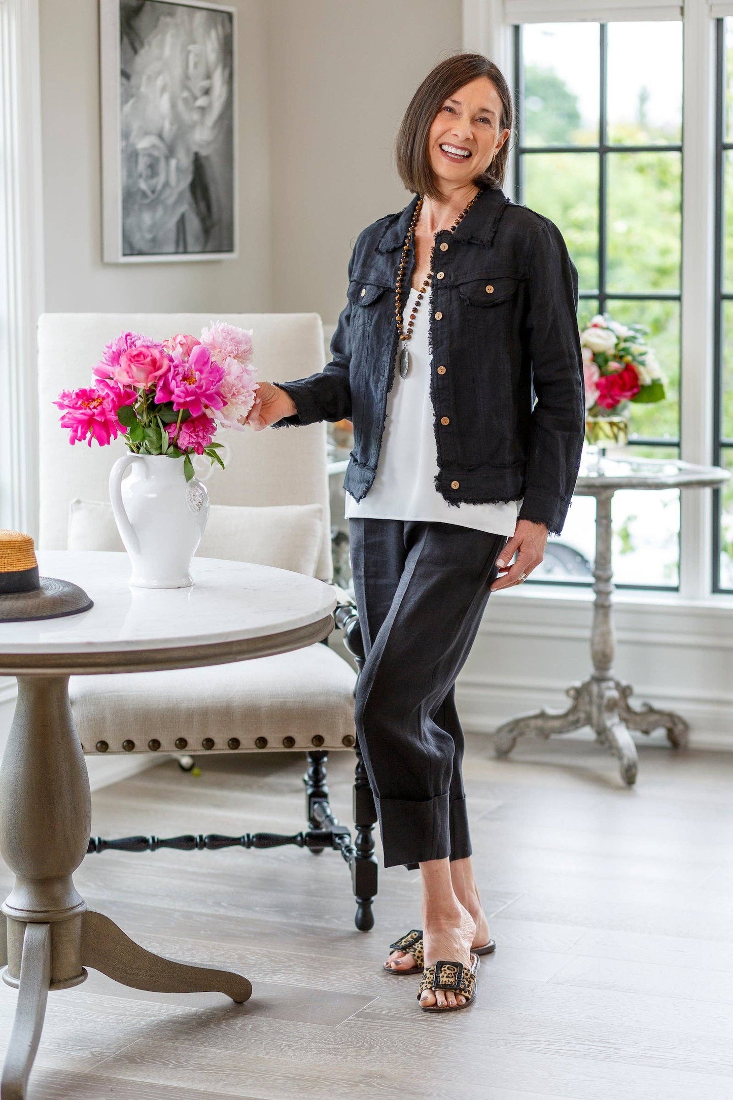 Jessie Linen Jacket