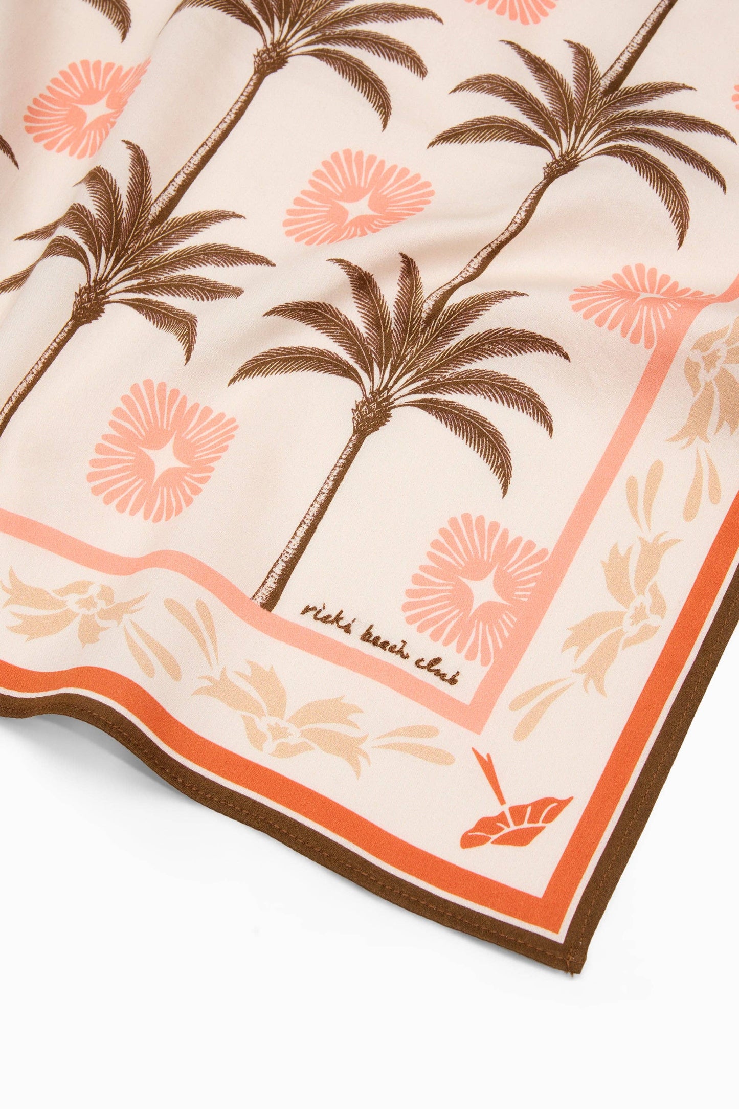 Scout Bandana - Coral & Palms