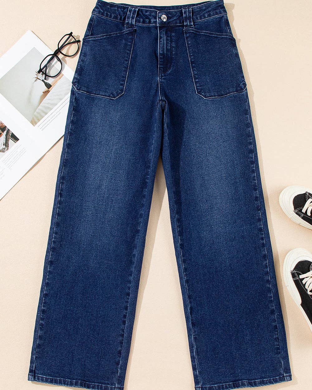 Blakely Daily Fashion Straight Leg Mid-rise Shift Jeans