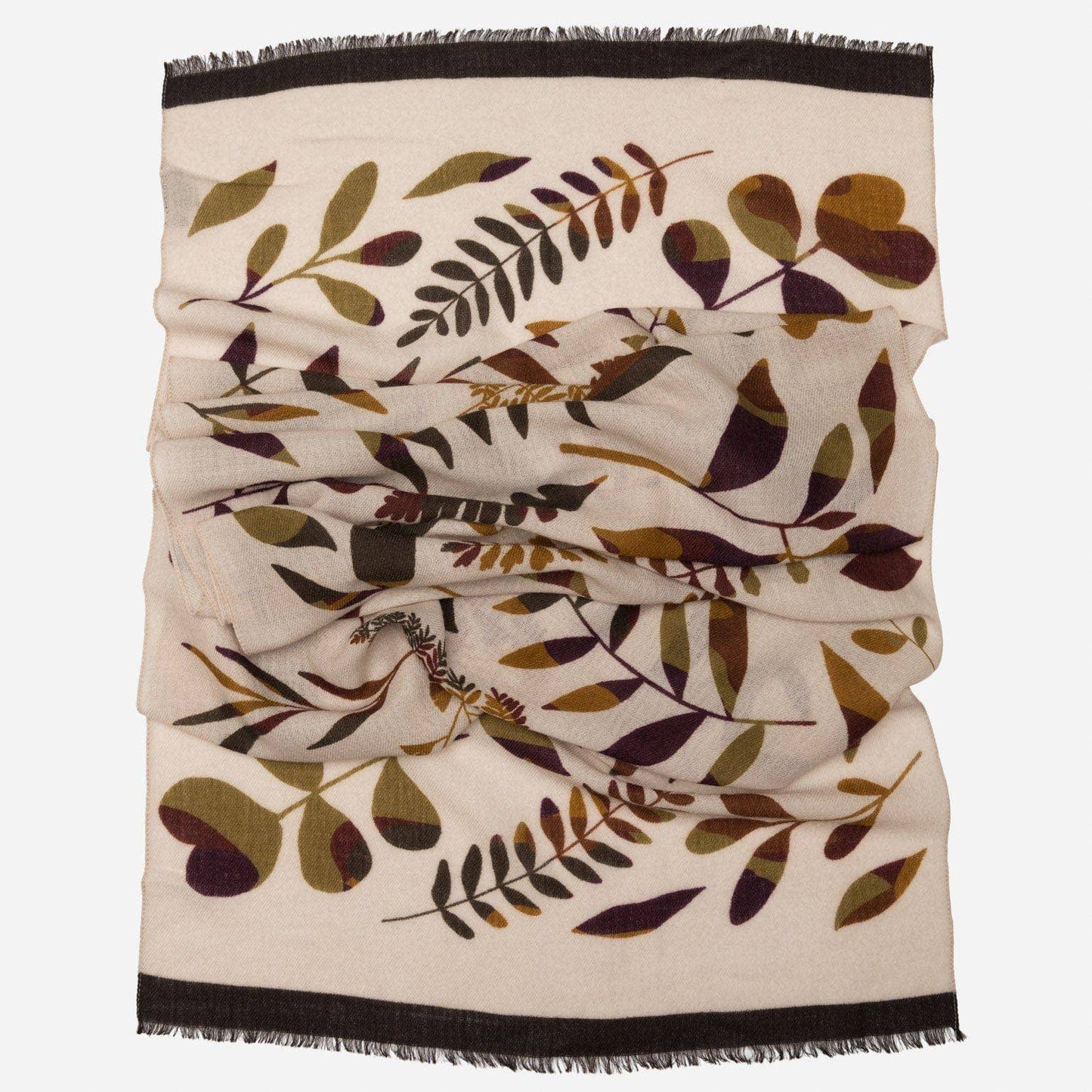 Georgia - Wool Scarf - Beige