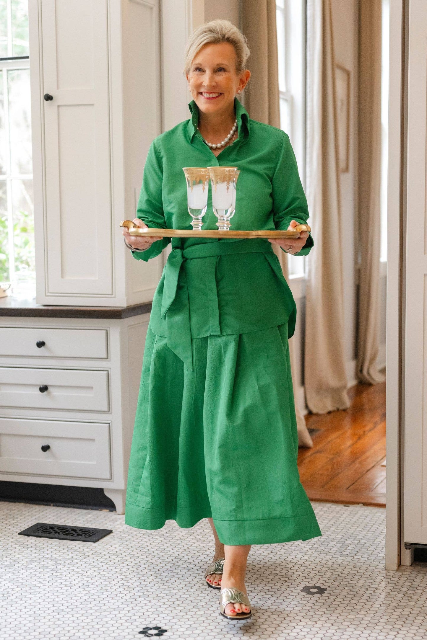 Lizzy Taffeta Skirt