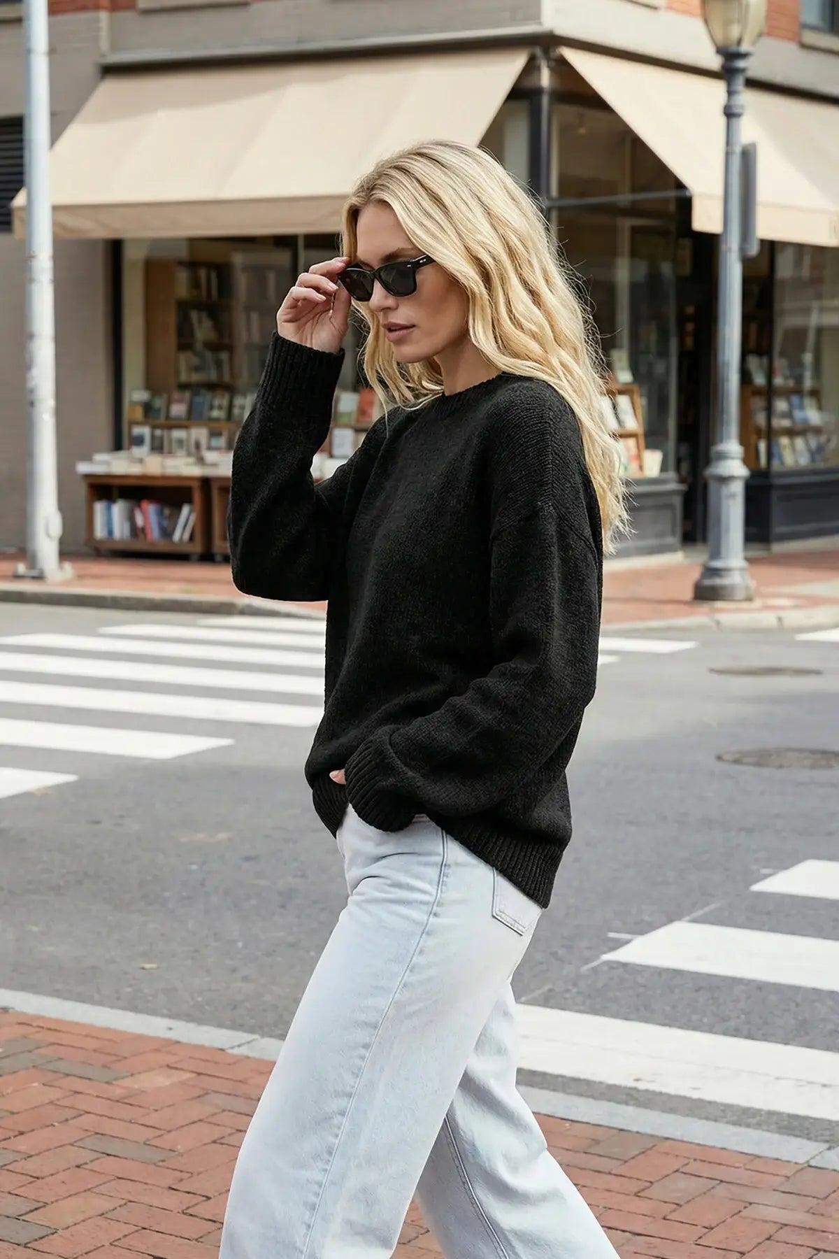 Relaxed Cashmere Oversized Sweater
