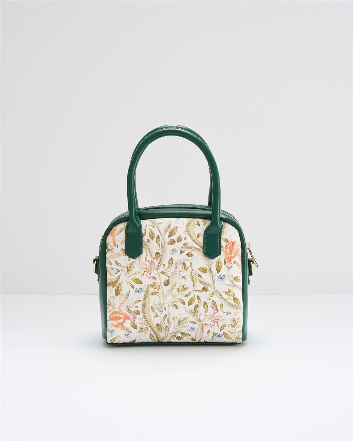 Eloise Mini Bowling Bag Iris Green
