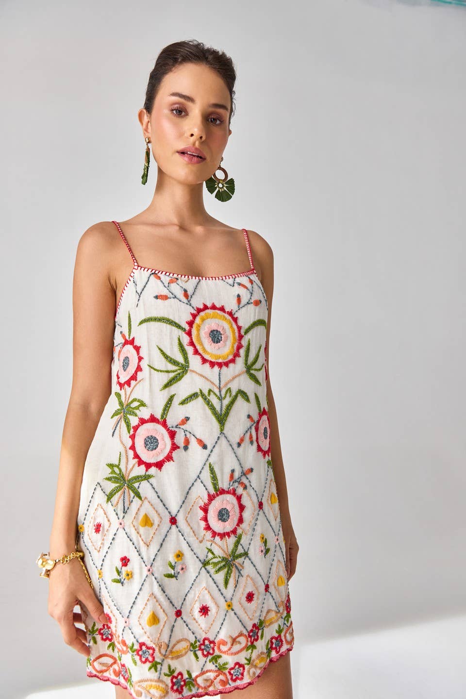 Siena Embroidered Dress
