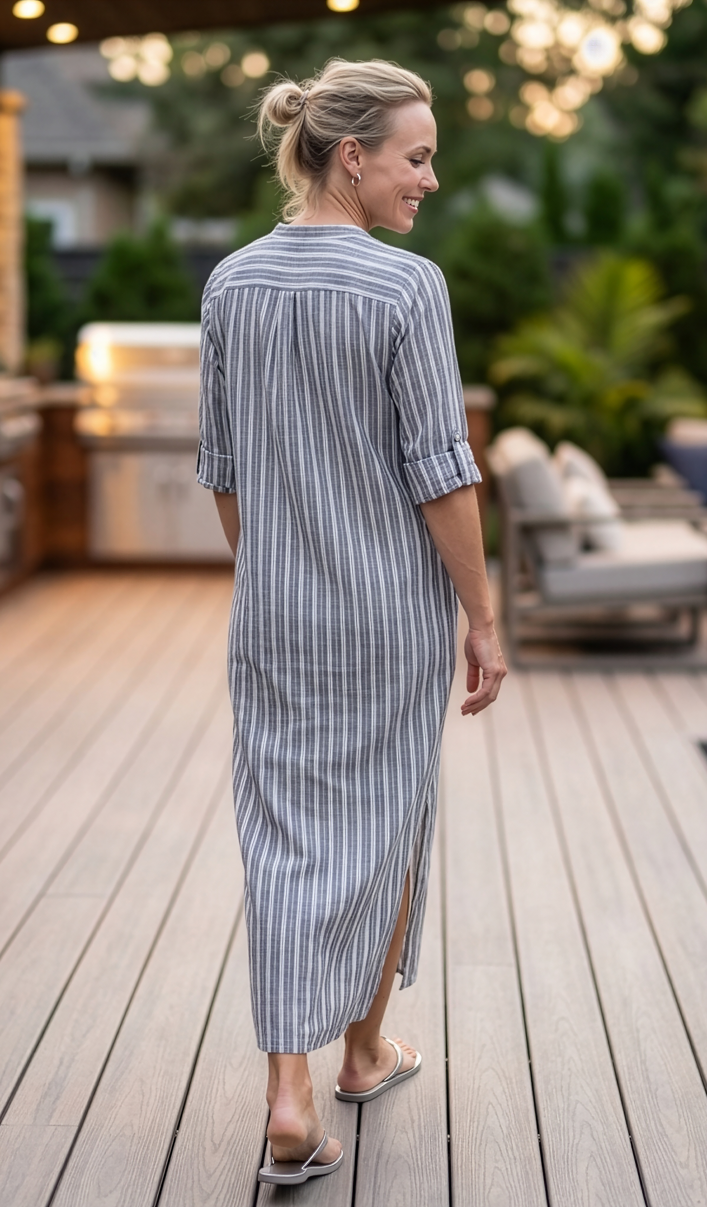 Tracey Caftan - Earl Grey