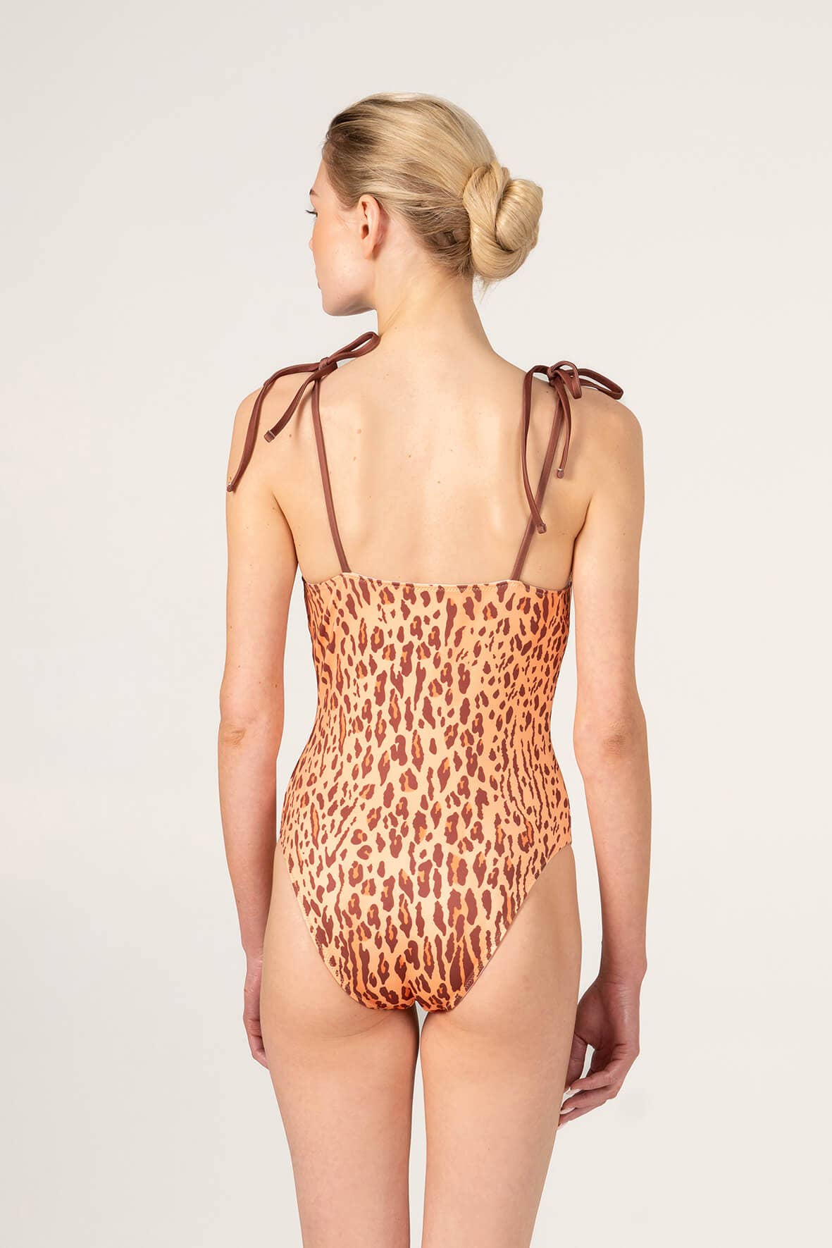 Ivory Safari Reversible One Piece Swimsuit
