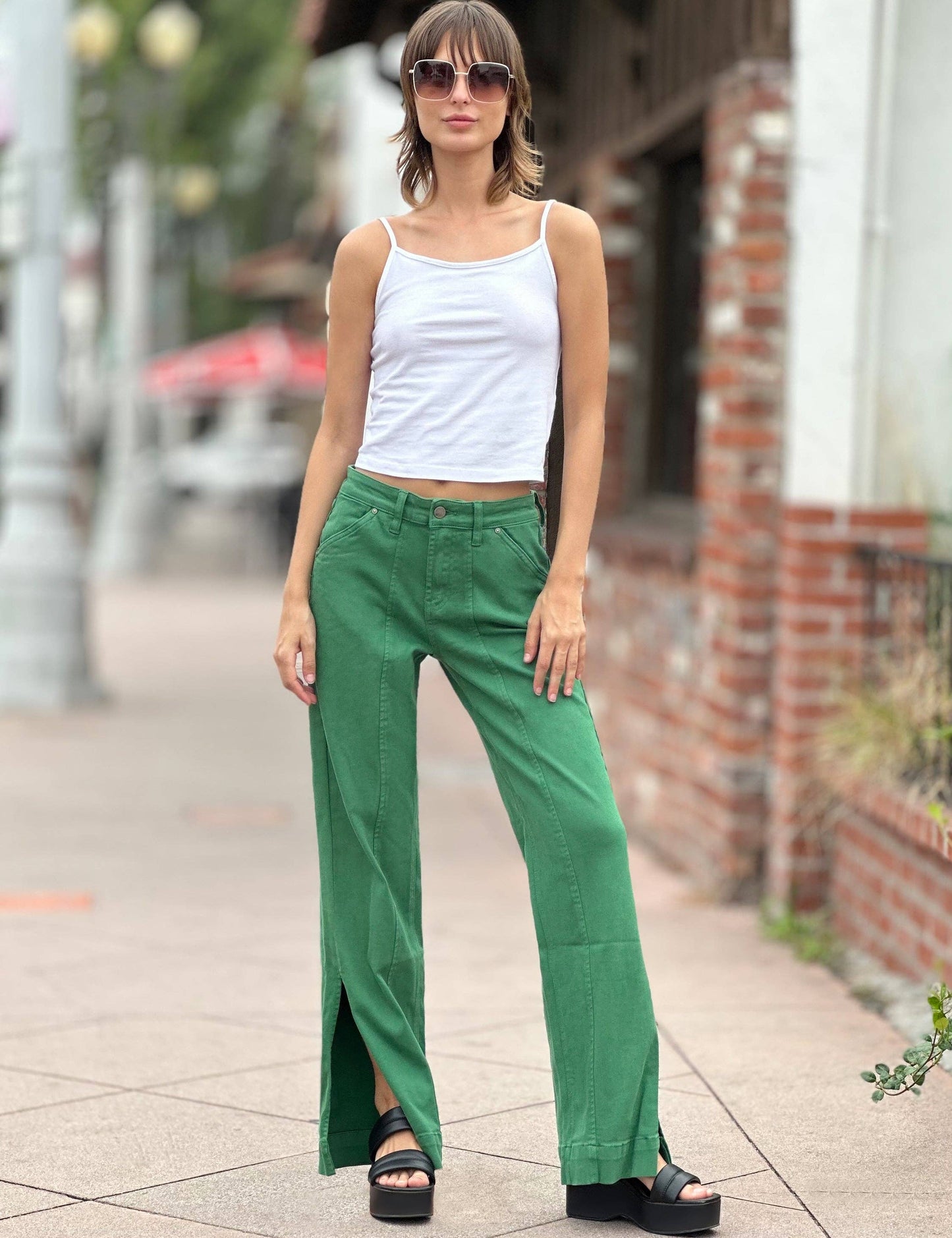 Tell Me Relaxed Straight Jeans