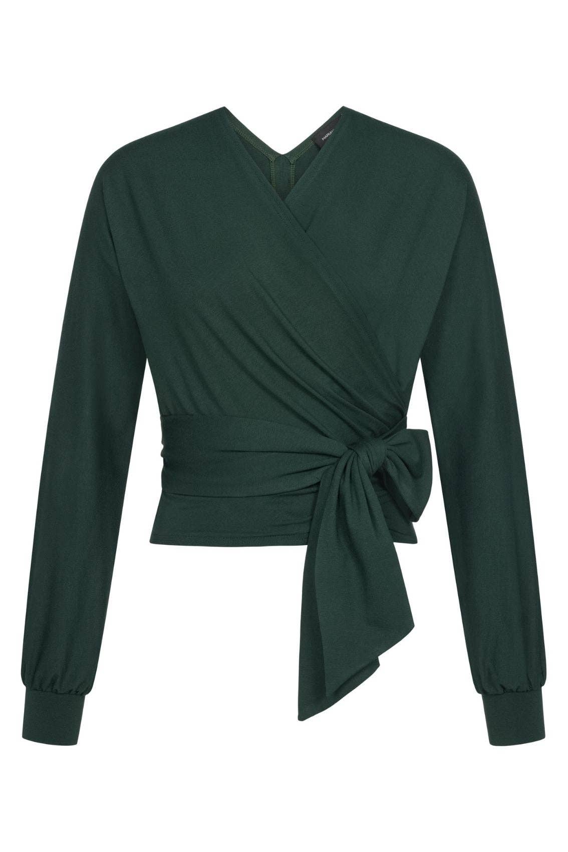Wrap top green