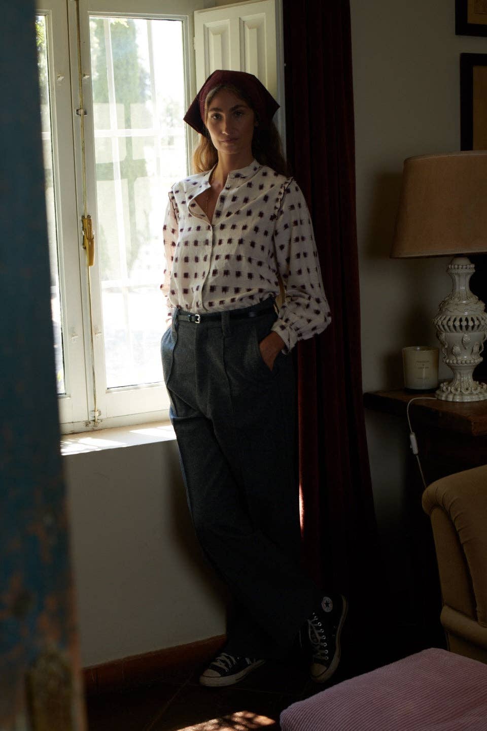 Chloe Blouse - Ecru