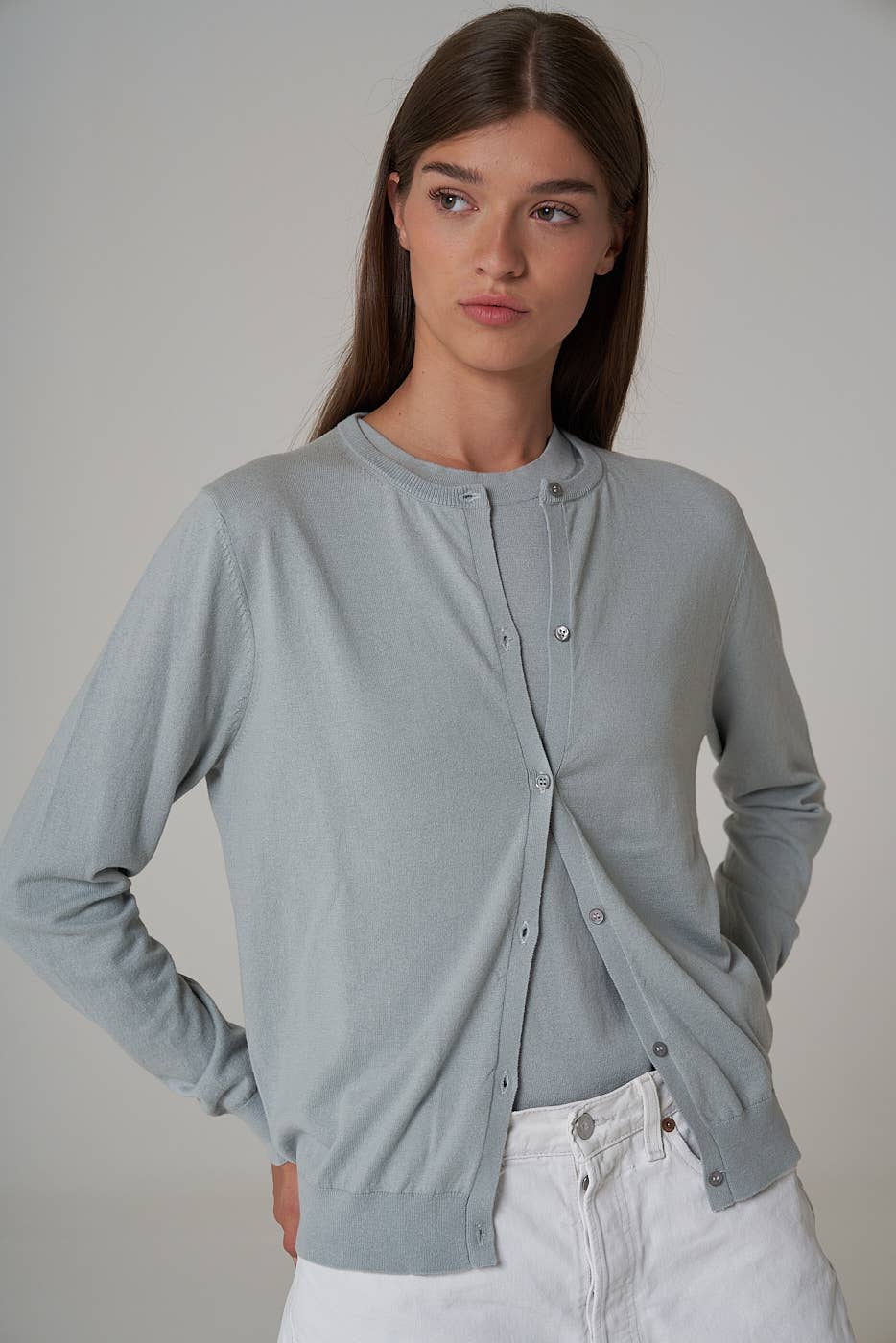 LEA knitted cardigan