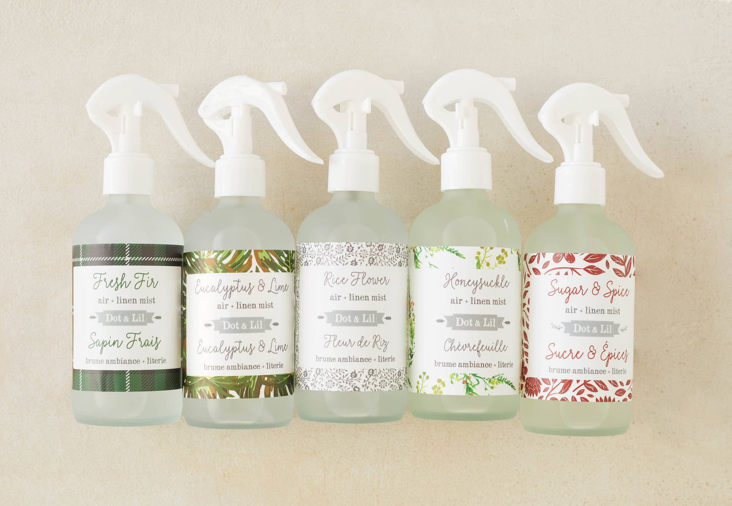 Peony & Olive Leaf linen + air mist