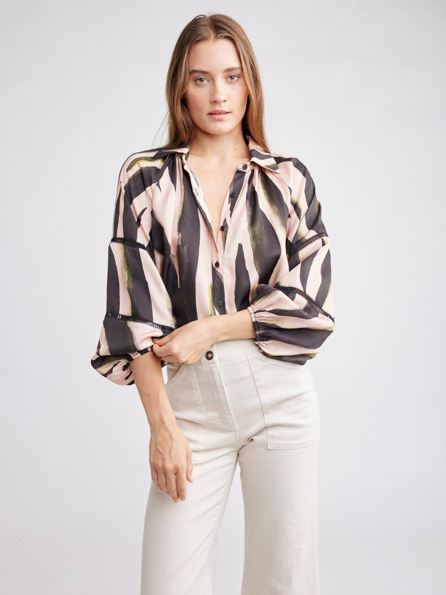 Hadley Ladder Sleeve Blouse