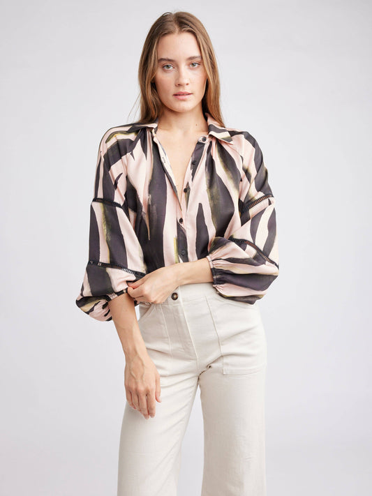 Hadley Ladder Sleeve Blouse