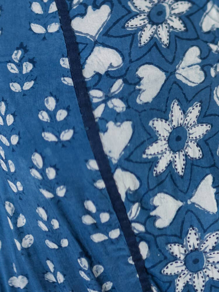Nashville Plus Size Dress Indigo Mix