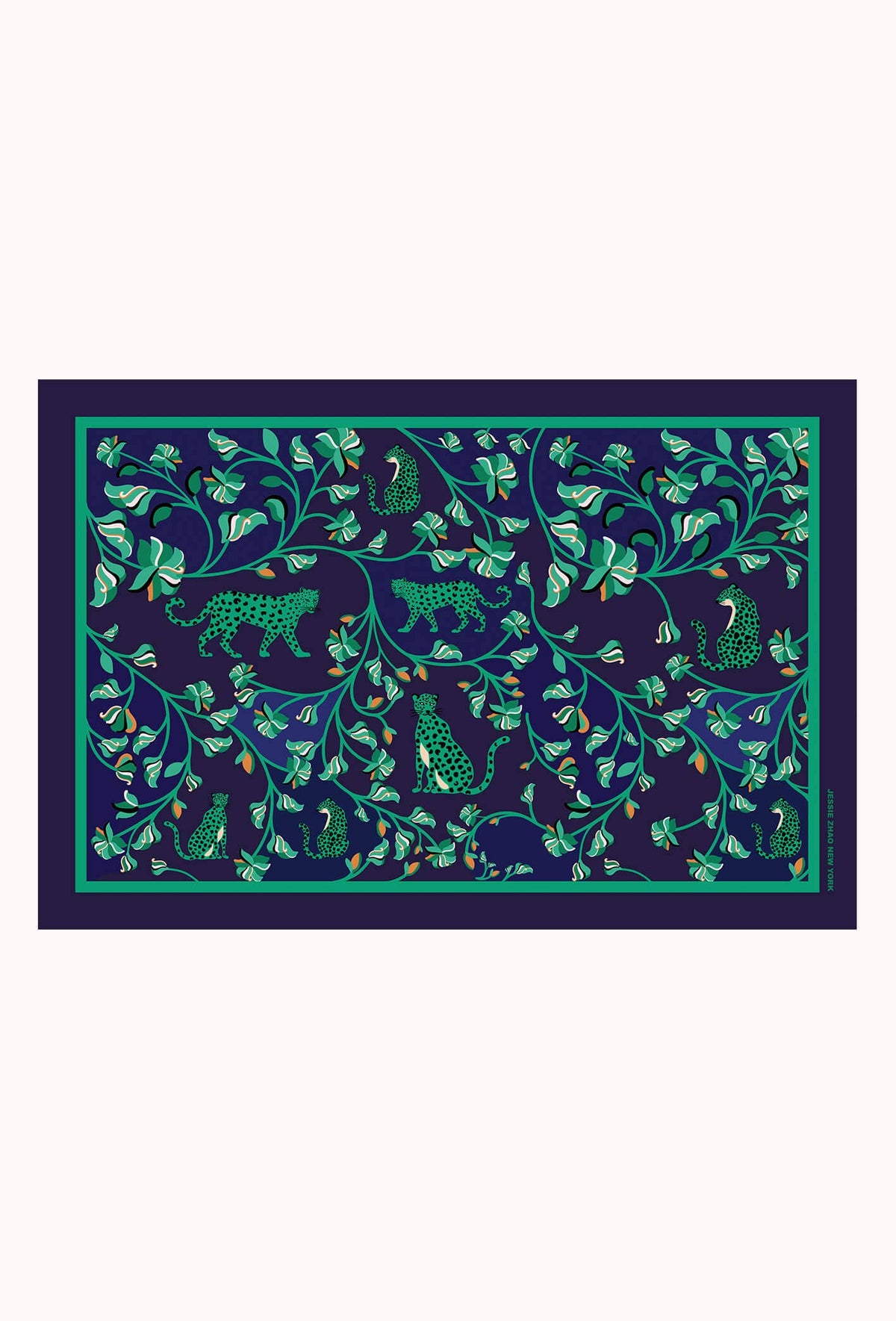 Beach Sarong Wrap - Leopards In The Verdant Wild